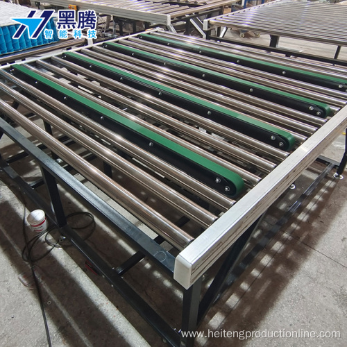 Power roller mattress production line